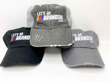 Load image into Gallery viewer, Brandon Hat - Distressed Black