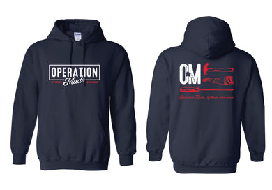 Operation Made Hoodie - Navy Blue