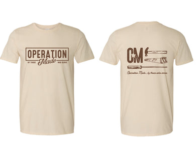 Back in Brass Tshirt - Black – Operation Made