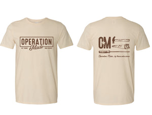 Operation Made Tshirt - Cream