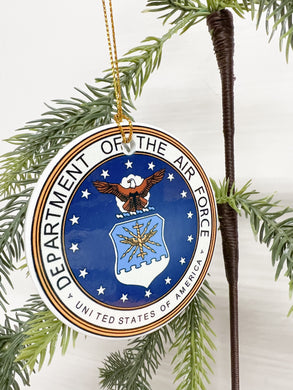 Ceramic Military Ornament - Air Force