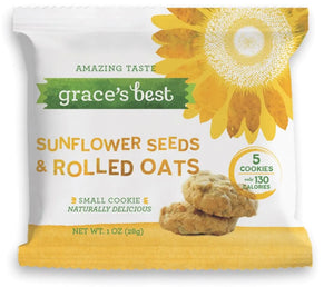 Grace's Best Sunflower Seeds and Rolled Oats Cookies