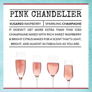 Engaged AF -  Pink Chandelier