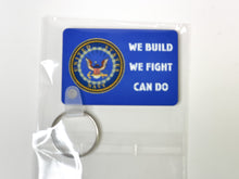 Load image into Gallery viewer, Seabees Inspired Key Chain