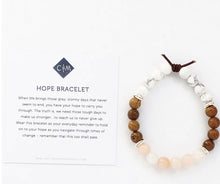 Load image into Gallery viewer, HOPE - BLUSH | ESSENTIAL OIL DIFFUSER BRACELET