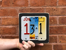 Load image into Gallery viewer, 26.2 by Unique Pl8z  Recycled License Plate Art - Unique Pl8z