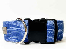 Load image into Gallery viewer, Blue Wave Buckle Collar -2&quot; -  Large