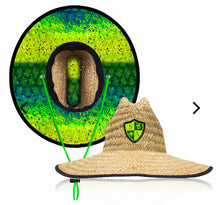 Load image into Gallery viewer, Bright Stripes Straw Hat