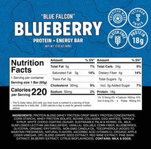 Load image into Gallery viewer, Blueberry Protein Energy Bar