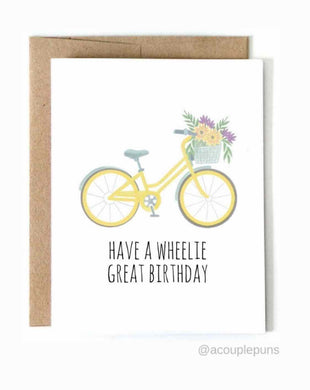 Have a Wheelie Great Birthday