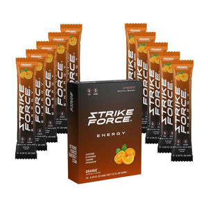 Strike Force Energy Drink - ORANGE - 10 pack