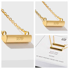 Load image into Gallery viewer, Sisters Necklace- Set of 2 - 18K Gold Plated