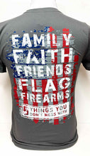 Load image into Gallery viewer, Family Faith Friends Flag Firearms