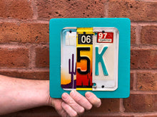 Load image into Gallery viewer, 5K by Unique Pl8z  Recycled License Plate Art - Unique Pl8z