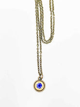 Load image into Gallery viewer, Bullet Primer Necklace - Majestic Blue