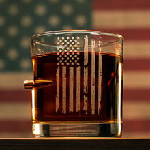 Load image into Gallery viewer, Patriotic Bullet Glass - 16oz or 11oz