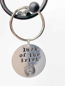 Luck of the Irish - Large Key Chain