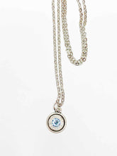 Load image into Gallery viewer, Bullet Primer Necklace - Aquamarine