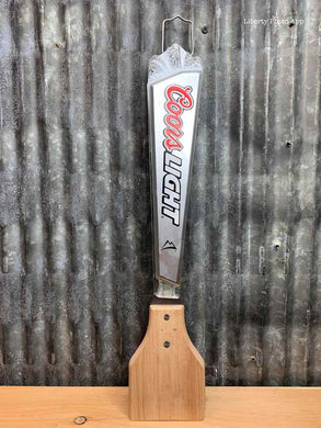 Coors Light Beer Tap -  Wood Scraper