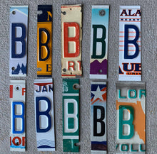 Load image into Gallery viewer, SET OF HALF PLATES  license plate pieces - Unique Pl8z
