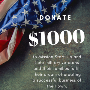 Donate $1,000 to Mission Start UP - Unique Pl8z