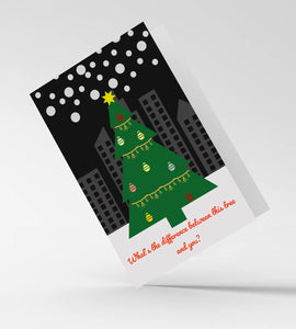 Better With Lights On - Christmas Card