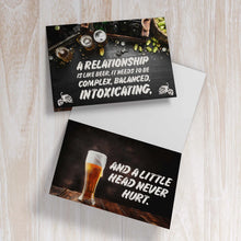 Load image into Gallery viewer, Relationship is Like Beer - Inappropriate Card