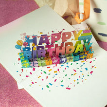 Load image into Gallery viewer, Funny pop-up Birthday Card. You suck less than other people