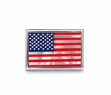 Load image into Gallery viewer, Limited Edition Gemstone American Flag Lapel Pin