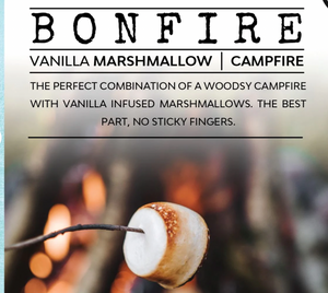 Family. Food. Football. Fall. - Infused With "My Favorite F-Words. (Just Kidding. It's "Fuck.") Scent: Bonfire