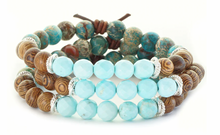 Load image into Gallery viewer, HOPE - AQUA | ESSENTIAL OIL DIFFUSER BRACELET