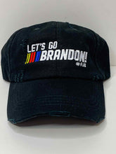 Load image into Gallery viewer, Brandon Hat - Distressed Black