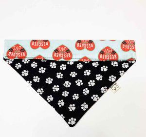 Rescued with Love - Dog Bandana