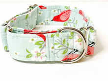 Load image into Gallery viewer, Martingale Dog Collar - 1.5&quot; Medium - Love Birds