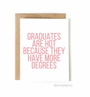 Graduates are Hot because
