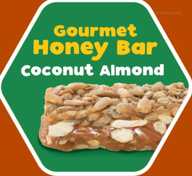 Coconut Almond Gourmet Honey Bar