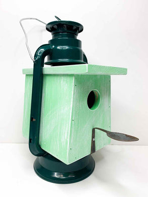 Lantern Birdhouse - Green