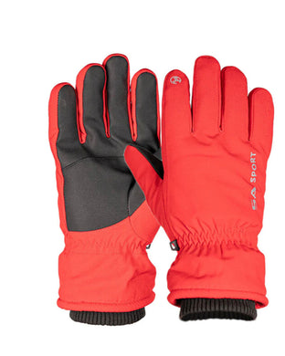 Fleece Lined Gloves - Red