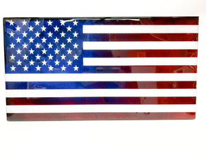 50 Star American Flag - Resin Series