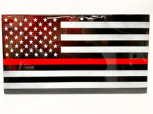 Load image into Gallery viewer, Thin Red Line American Flag - Resin Series