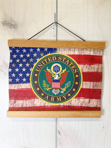 Canvas Wall Hanging - Army