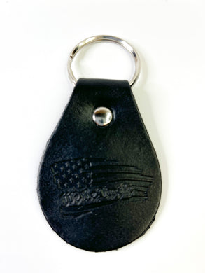 We the People - Leather Key Chain