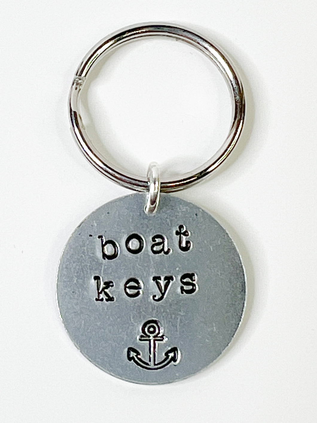 Boat Keys with Anchor- Small Key Chain