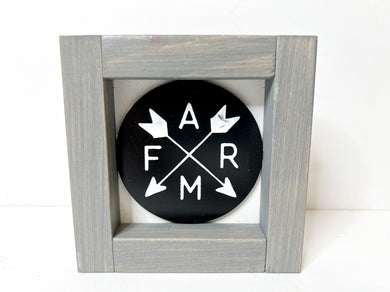 Farm - Grey Frame
