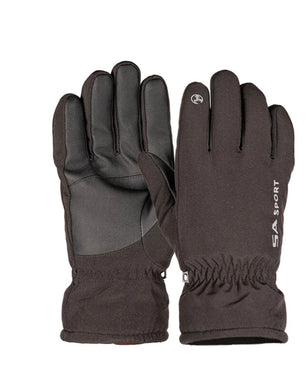 Fleece Lined Gloves - Black