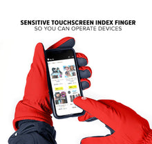 Load image into Gallery viewer, Fleece Lined Gloves - Red