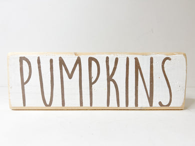 Pumpkins - Shelf Sitter
