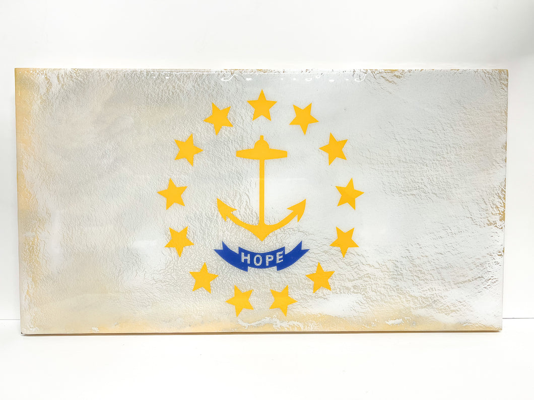 Rhode Island Flag - Resin Series