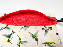 Load image into Gallery viewer, BOHO Drawstring Ditty Bag - Hummingbird