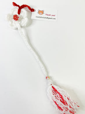 Charmed Bookmark - Flower Tassel